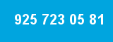925 723 05 81 925 723 05 81